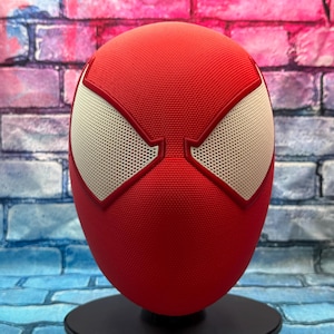 Scarlet Spider-Man inspiriert Ben Reilly Helm/Maske 3D gedrucktes Cosplay