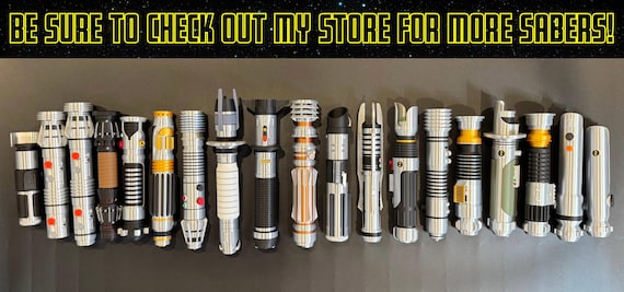 Kit Fisto Inspired Lightsaber Cosplay Prop W/ Collapsible Blade