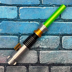 Luke Skywalker Inspired Lightsaber Cosplay Prop w/ Collapsible Blade (3D Printed)