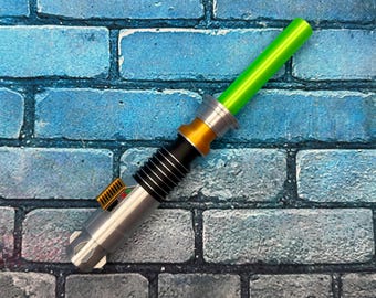 Sabre laser inspiré de Luke Skywalker, accessoire de cosplay avec lame pliable (imprimé en 3D)