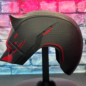 Daredevil Born Again Season 2 Helmet/Mask 3D Printed Cosplay (Light Damage Version) image 4