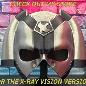 Peacemaker Inspired Sonic Boom Helmet/Mask Cosplay 3D Printed image 11