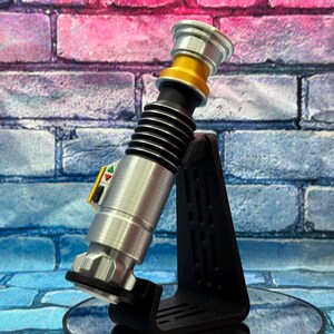 Spada laser ispirata a Luke Skywalker con lama pieghevole (stampata in 3D) immagine 4
