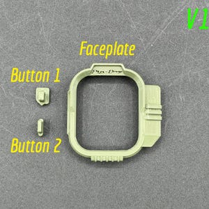 Pip Boy Cover/Faceplate For Apple Watch 3D Printed V1 - LOGO