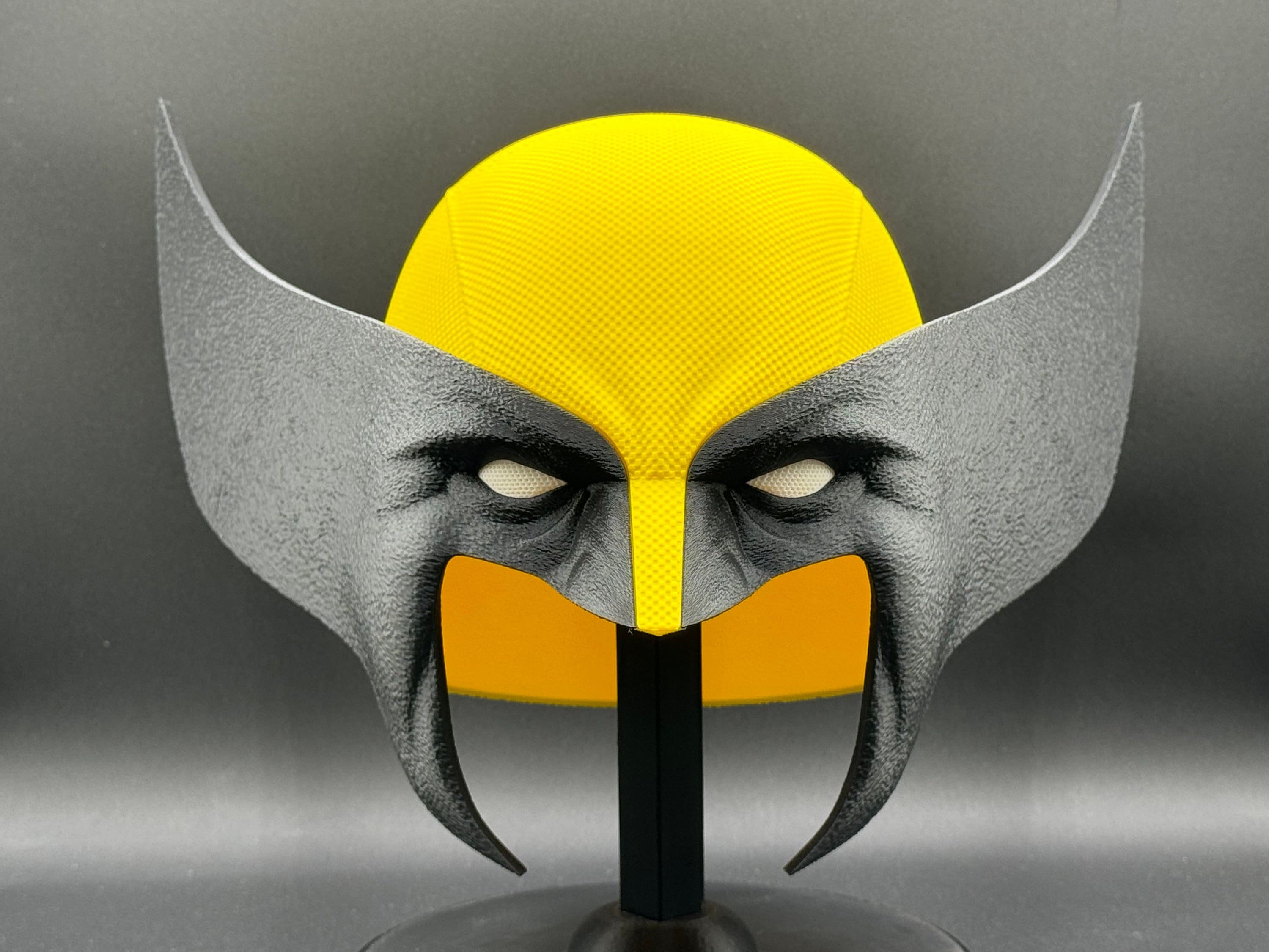 Wolverine Inspired Comic Book Brown Suit Helmet Cosplay 3D Printed