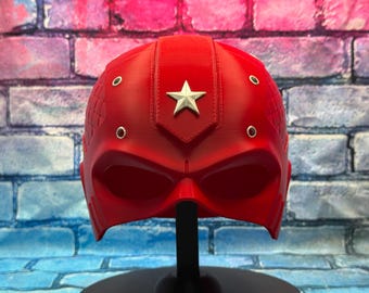 Red Guardian Inspired Thunderbolts* Helmet/Mask Cosplay 3D Printed