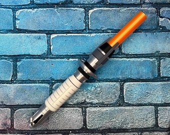 Sabre laser inspiré de Shin Hati, accessoire de cosplay avec lame pliable (imprimé en 3D)