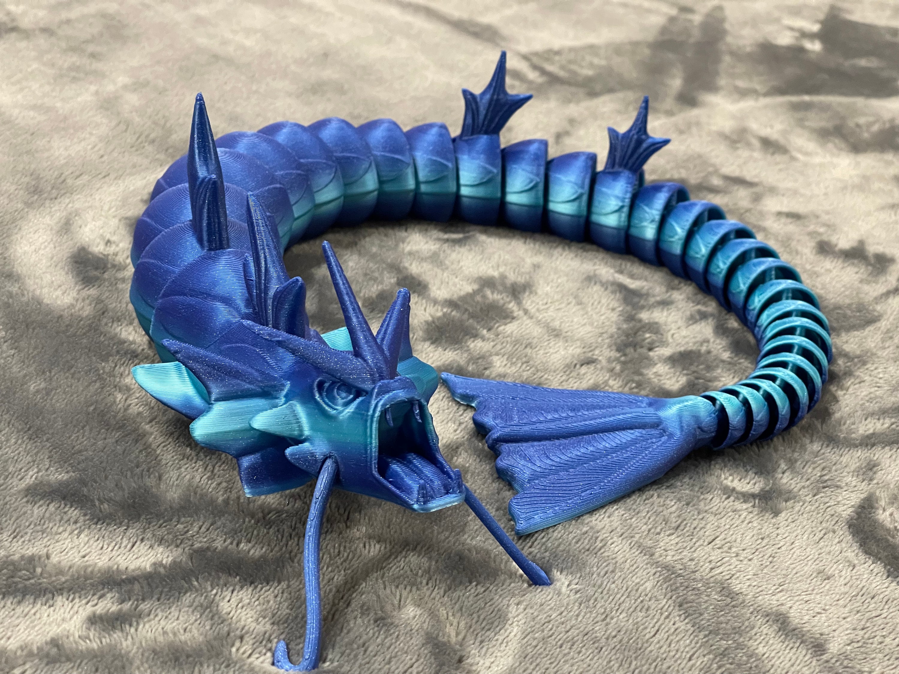 Gyarados 3D Printed Articulated Flexi Pokémon Etsy Australia