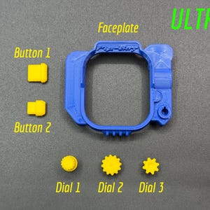 Pip Boy Cover/Faceplate For Apple Watch 3D Printed ULTRA (49MM ONLY)