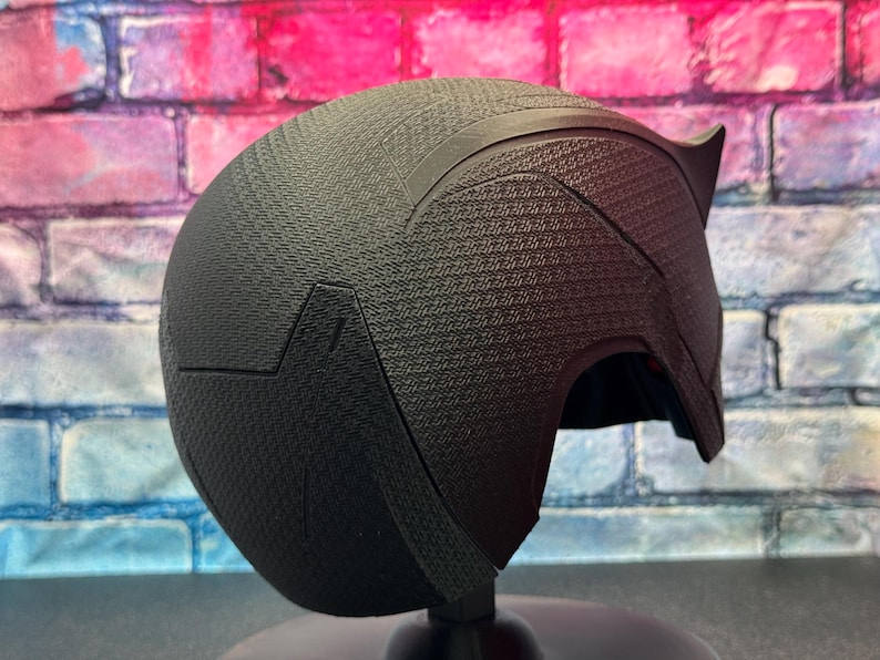 Daredevil Born Again Season 2 Helmet/Mask 3D Printed Cosplay (Light Damage Version) image 7