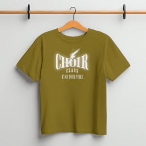 Custom Choir T-Shirt Gift for Singers Gift for School Music Gift