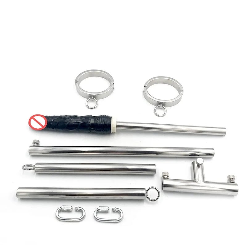 One Bar Prison BDSM Spring Loaded Spreader Bar With Etsy