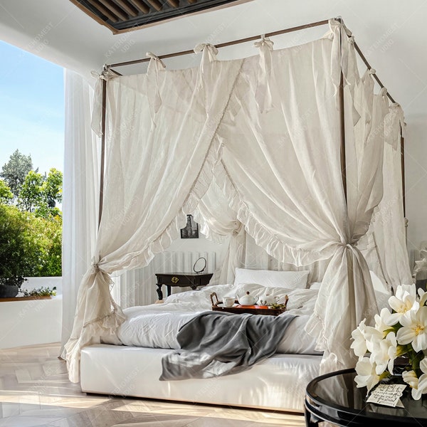 Bed Canopy - Etsy UK