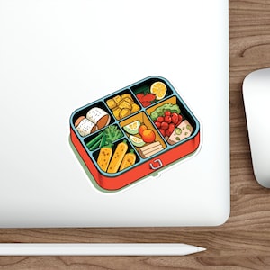 BENTO BOX - Pegatinas Troqueladas / Japonés / Tradicional / Lonchera