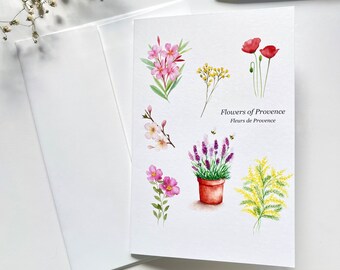 Flowers of Provence Card