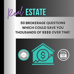 Real Estate Checklist Brokerage Questions Checklist Real Estate Commission Lead Generation Advertising Branding Insurance Negotiations
