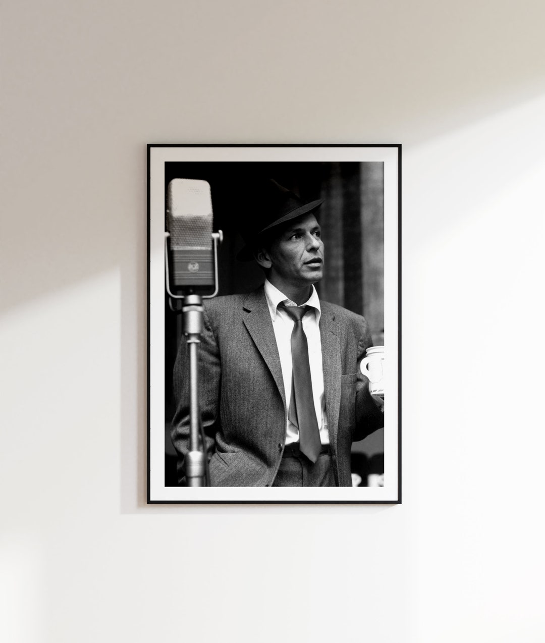 Frank Sinatra, Black and White Photography Prints, Frank Sinatra Poster
