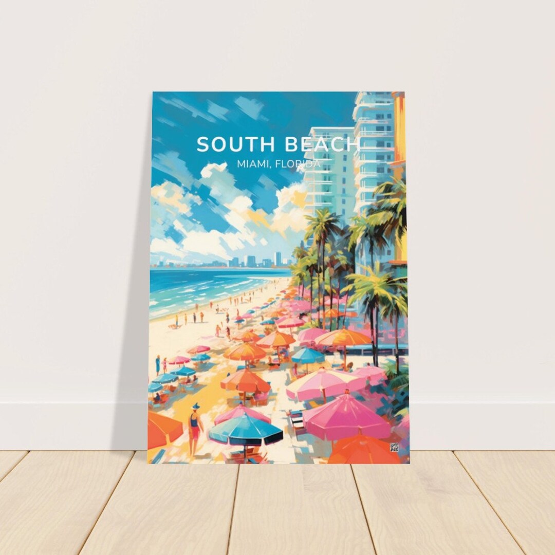 Impression Miami South Beach, art mural South Beach, art mural Miami