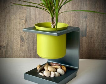 Verhoogde zenplanter voor vetplanten of kamerplanten - aanpasbaar