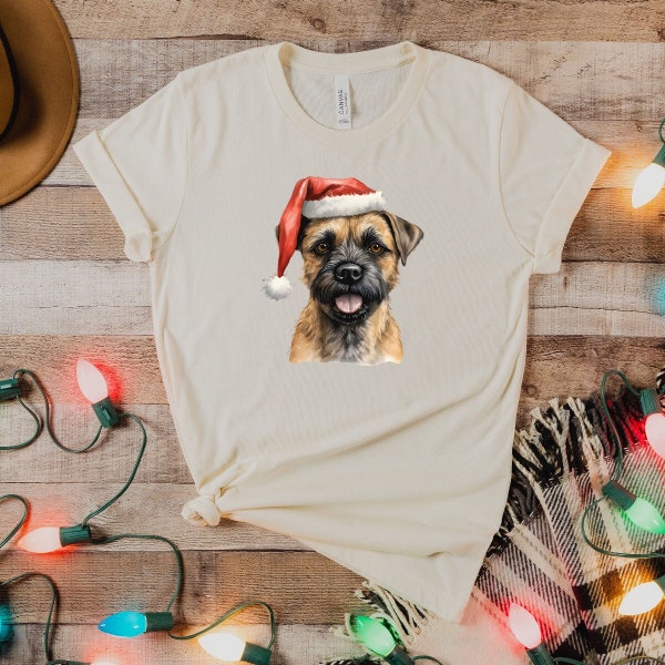 Border Terrier Christmas T Shirt, Border Terrier Sweatshirt, Funny Dog Christmas Shirt, Border Terrier Gifts, Dog Mom Gift, Dog Dad Gift