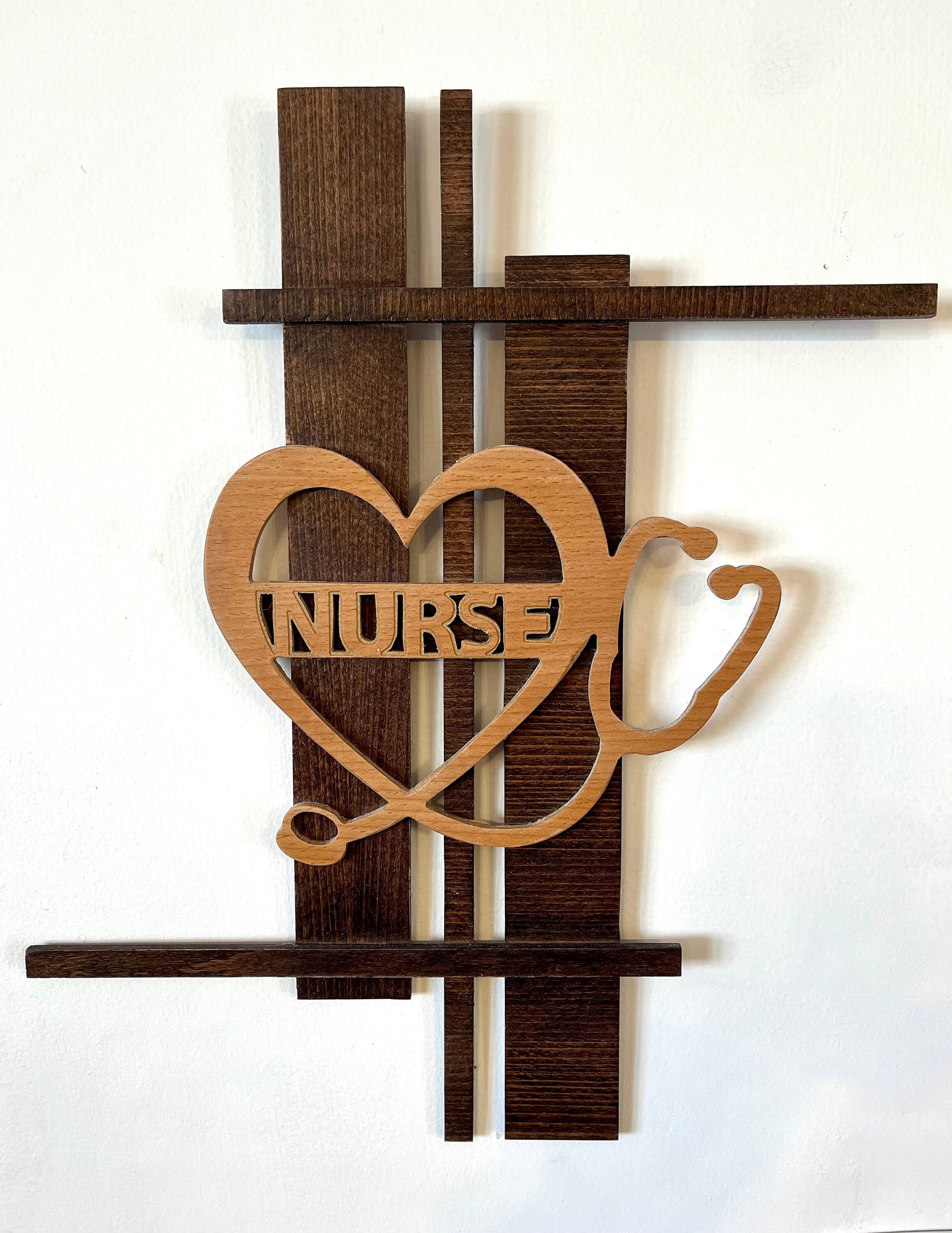 Nurse Appreciation Decor Nursing Artwork Healthcare Gifts and Wall ...