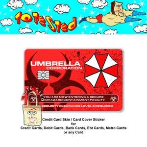 Uno Reverse Card Credit Card SMART Sticker Skin Decal, Card Wrap