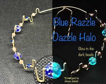 Blue Razzle Dazzle Halo