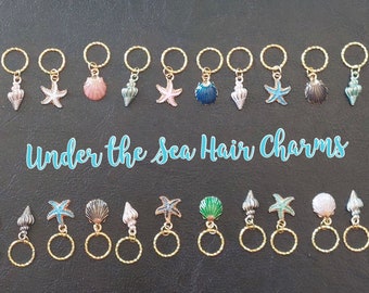 Under the Sea Hair Charms