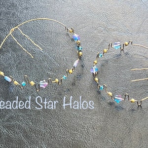 Beaded Star Halo