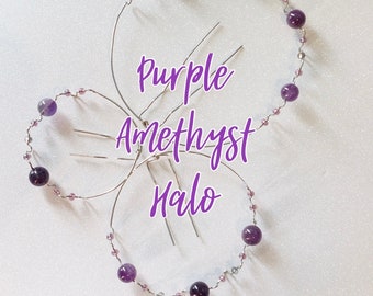 Purple Amethyst Halo