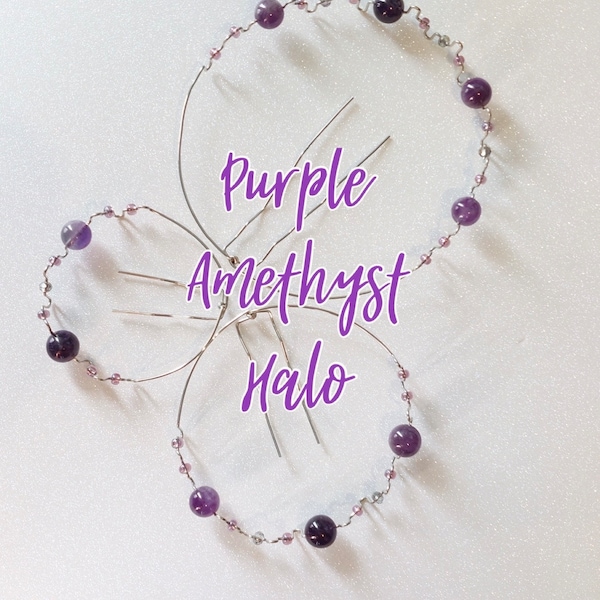 Purple Amethyst Halo