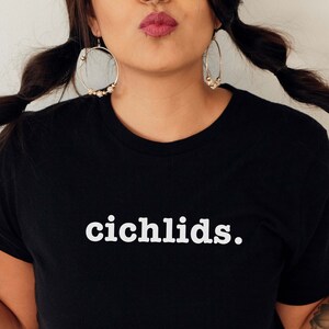 Cichlids shirt tshirt soft short sleeves cichlid lover fish aquarium supplies food pellets love loves cichlids african electric yellow blue