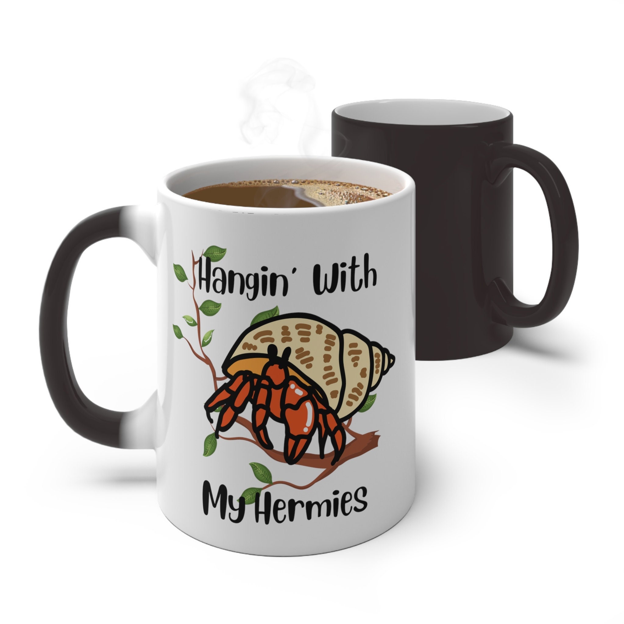 Hermit Crabs And Coffee Make Me Happy Shirt Hermit Crabs And Coffee Make Me Happy Shirt