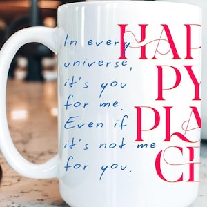 Happy Place Emily Henry Merch 11oz and 15oz Ceramic Mug