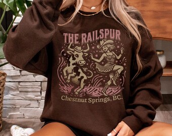 The Railspur Chestnut Springs Elsie Silver Merch Crewneck: Bookish Cowboy Romance Sweatshirt Book Lover Apparel