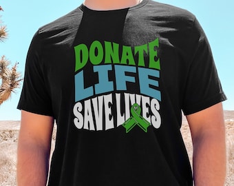 Donate Life Bella+Canvas T-Shirt: Organ & Tissue Donation