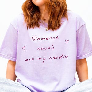 Romance Novel Reader T-Shirt: Funny Smut Book Lover Gift