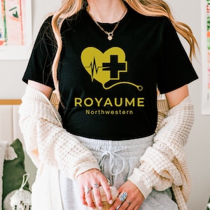 Royaume Northwestern Minneapolis Minnesota Abby Jimenez Part of Your World Yours Truly Bella and Canvas Unisex T-Shirt