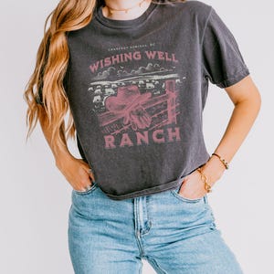 Wishing Well Ranch Boxy Crop Top Elsie Silver Merch Chestnut Springs T-Shirt