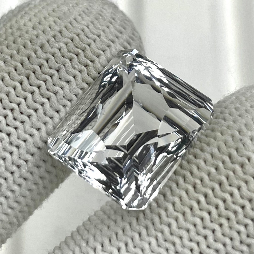 Crystal Quartz Laser Cut Gemstone High Quality Crystal Quartz Etsy