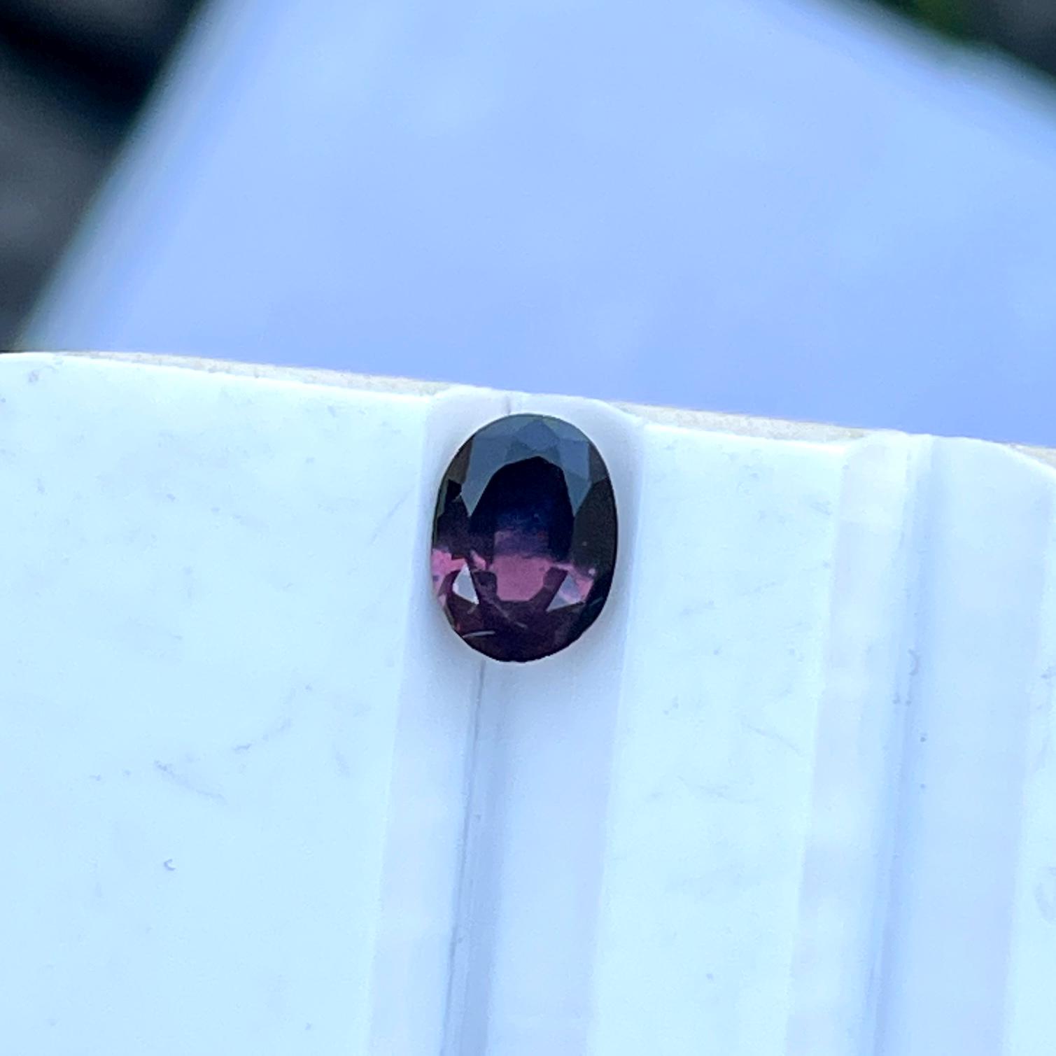 Natural Winza Sapphire 0.55 Ct | Bi-color Blue Pink Sapphire