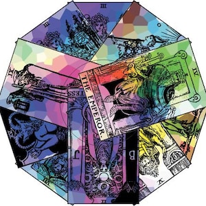 Tarot Cristal Arcoíris - Baraja completa original de Waite