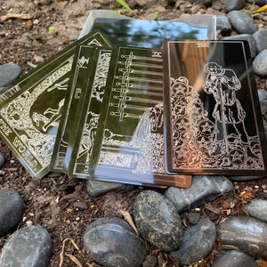 Tarot de aluminio (3 pulgadas x 2 pulgadas) 78