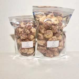 Freeze Dried Caramel Chocolate Peanut Flavored Chuckles Bulk Candy Tasty Party Snacks Made Fresh