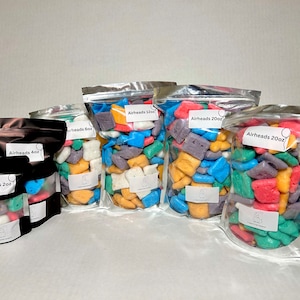 Freeze Dried Candy Square Heads Party Snacks Made Fresh