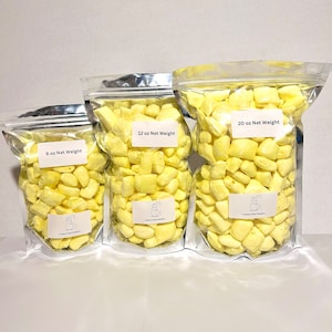 Freeze Dried Banana Taffy Laughy Taffy Puffs Party Snacks Made Fresh