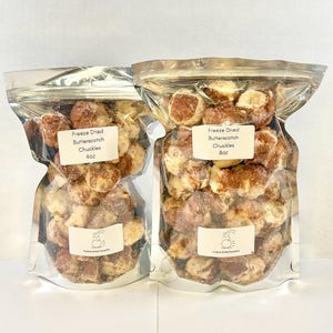 Freeze Dried Butterscotch Caramel Chocolate Peanut Flavored Bulk Chuckles Candy Tasty Party Snacks Made Fresh