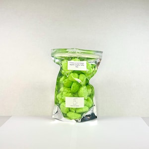 Freeze Dried Green Apple Laughy Taffy Puffs Party Snacks Made Fresh