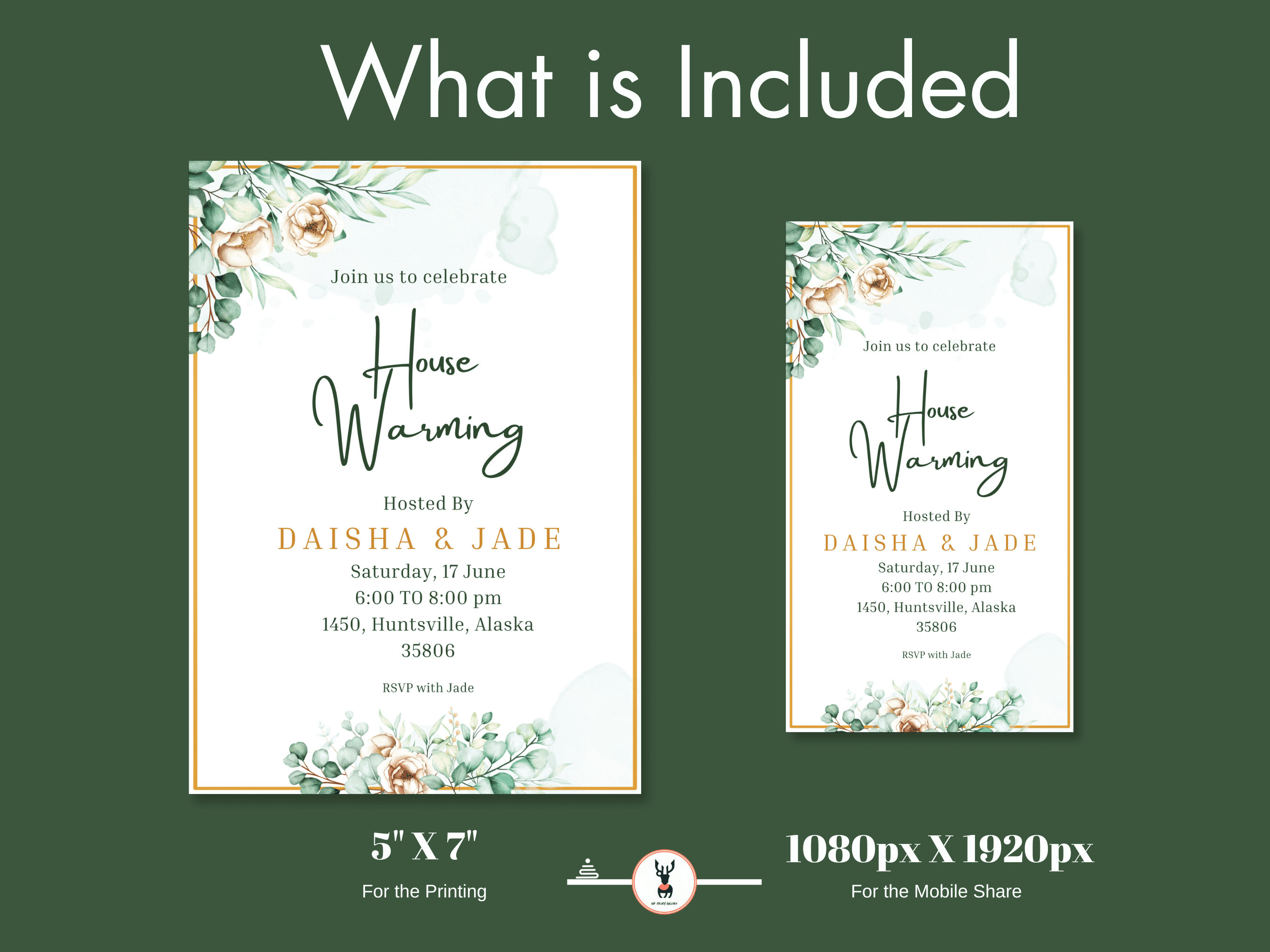 Editable Housewarming Invitation Template & Digital Housewarming Invite ...