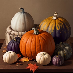 FALL Pumpkins is a Full Coverage Counted Cross Stitch Pattern /Instant Download PDF  Pattern Keeper and MarkUp R-XP Compatible Print at Home